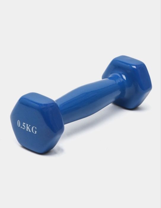 Гантель, цветные, для фитнеса