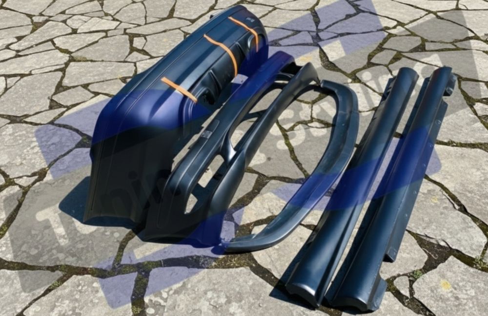 Пороги Бампер Диффузор Сплитер Мерседес w203