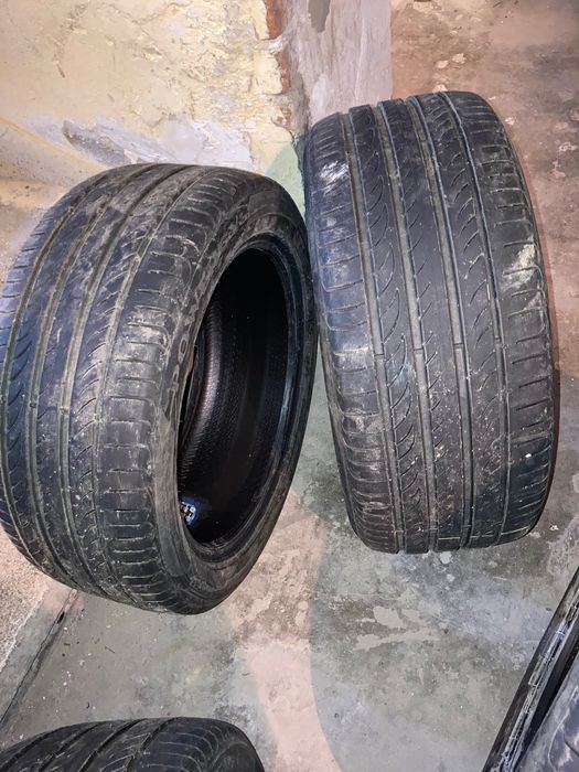 Pirelli 245/45 R17 – Като нови, 3 месеца, Audi A6