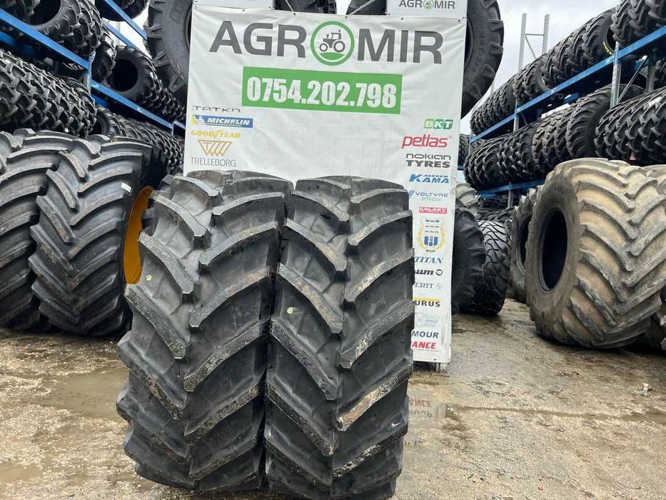 Anvelope noi pentru tractor fata 480/65R28 Trelleborg garantie