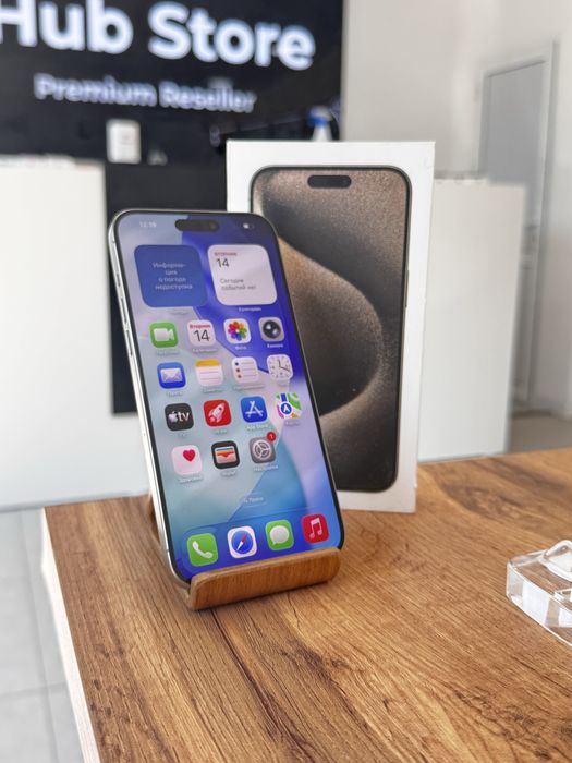 Айфон15ПроМакс•1024гб/89%сұр(титан)