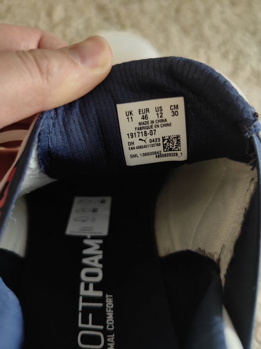 Кроссовки оригинал Puma 45-46 размер
