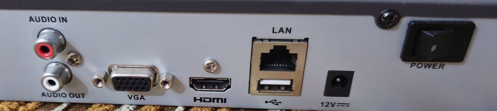 DVR + PoE switch + 4бр. 2MP камери.