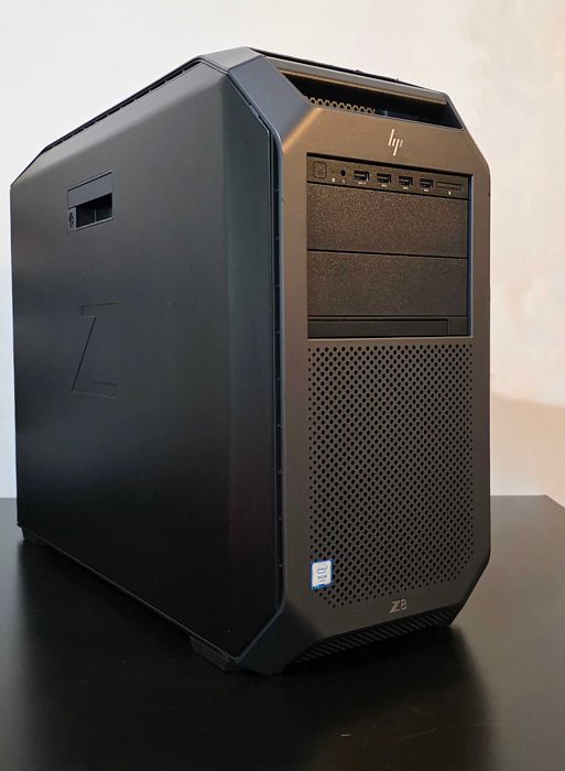 HP Z8 G4 Workstation Ideal AI 2x PCIe x16 - 2x Xeon Gold 6262V 48C/96T -128GB RAM ECC - 40TB: 4x10TB SAS - 1450W - A Grade