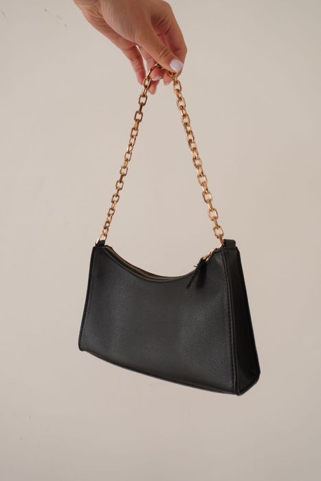 Черна чанта Манго | Black handbag Mango