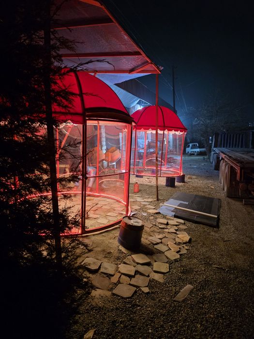 Капсула беседка  зима лето