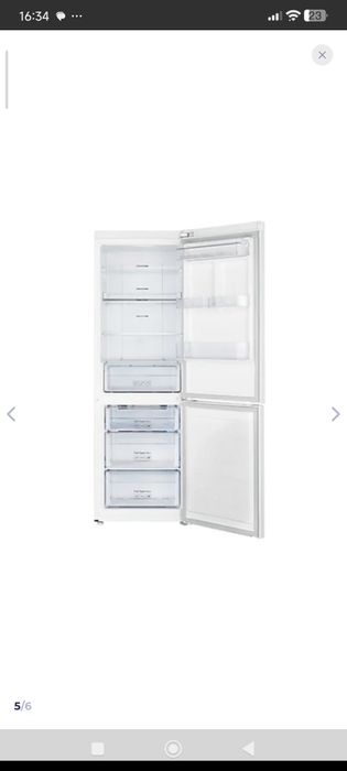 Холодильник Самсунг RB33A32N0WW/WT