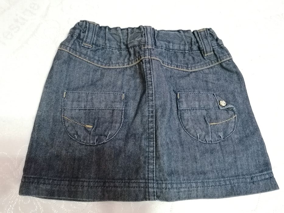 Fusta blue jeans 86cm