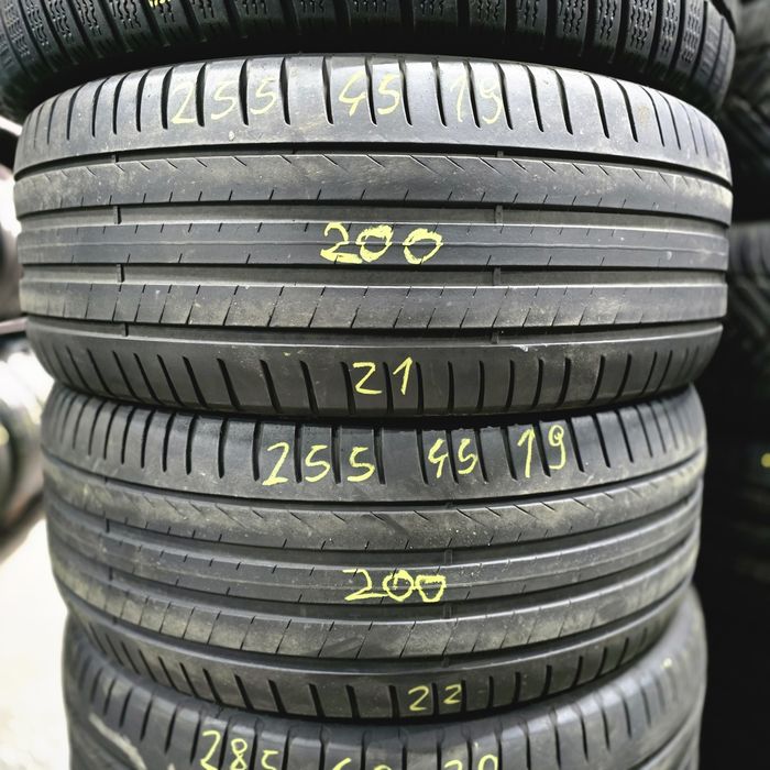 2x 255/45/19 VARA PIRELLI 2021 Stare excelentă
