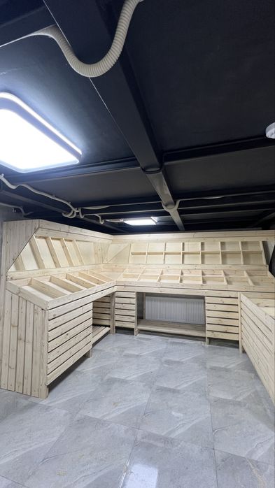 Овощные полки стеллажи