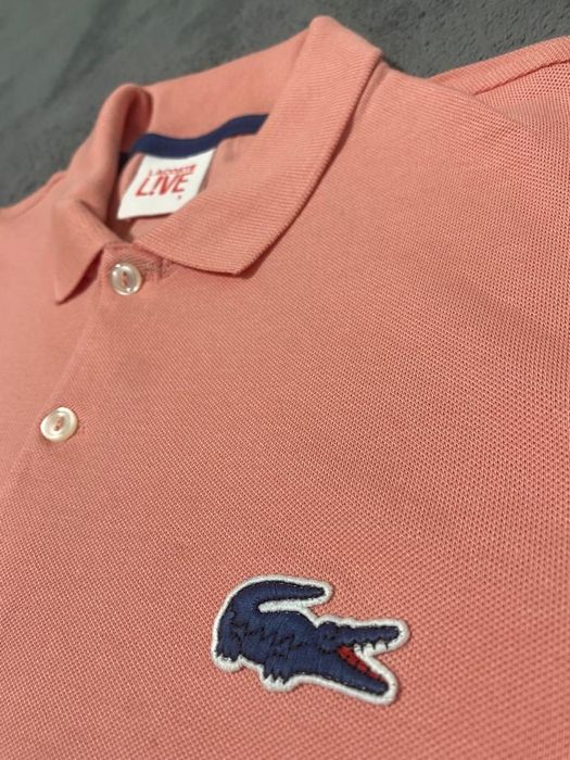 Tricou nou original Lacoste Live model Polo bumbac marimea 3