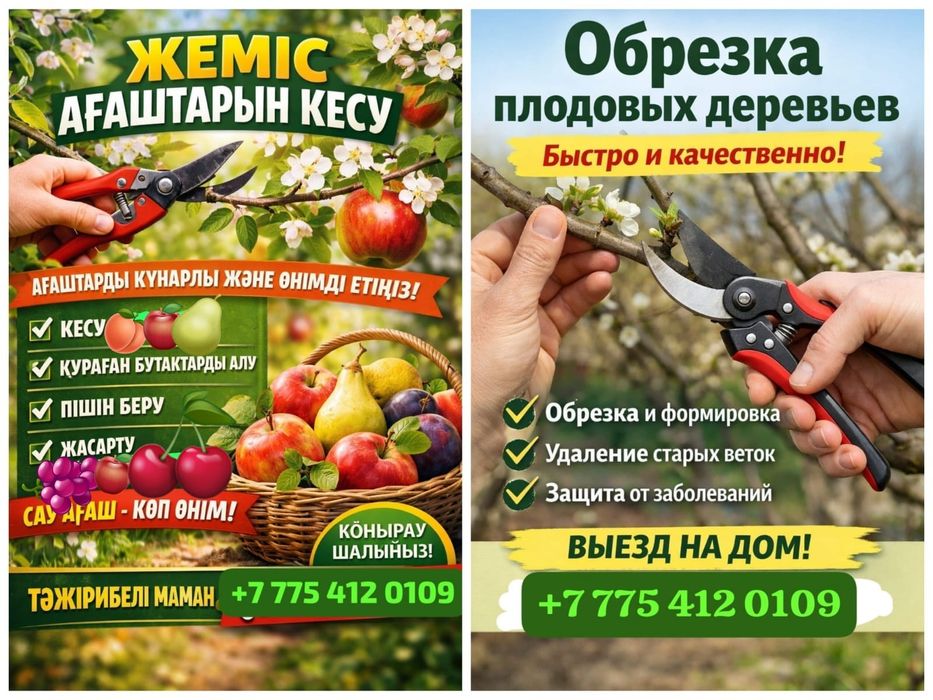 Обрезка деревьев