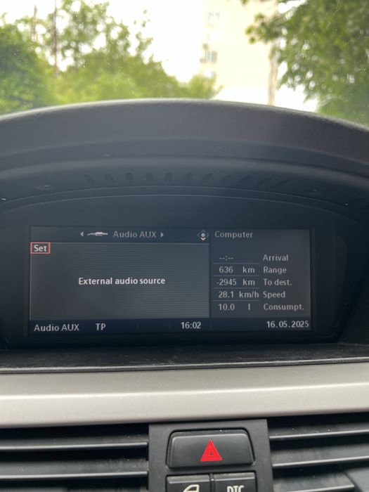 CCC екран и лайстна за голяма навигация e90/e91