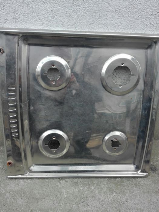 Vand blat,masca ptr.aragaz noua din inox  50 x  52-,   ,,