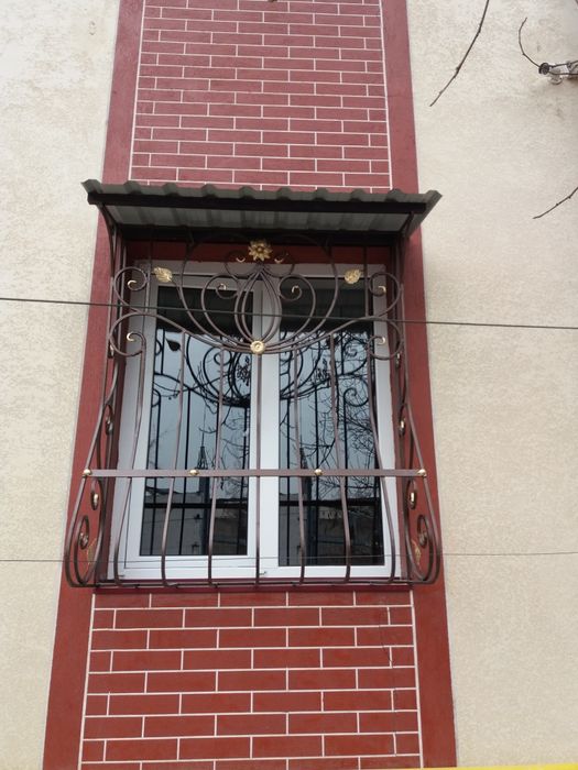 Изготовление металлических оконный решетка и перила