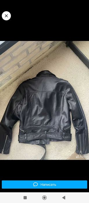 Куртка кожаная женская