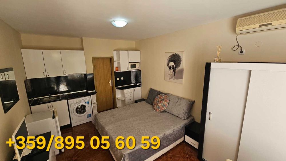 ЧИСТО НОВО! Прекрасно Студио с цел Инвестиция в к.к. Слънчев бряг