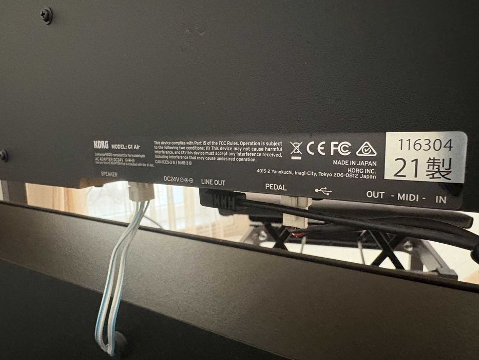 Pian Digital KORG G1 Air