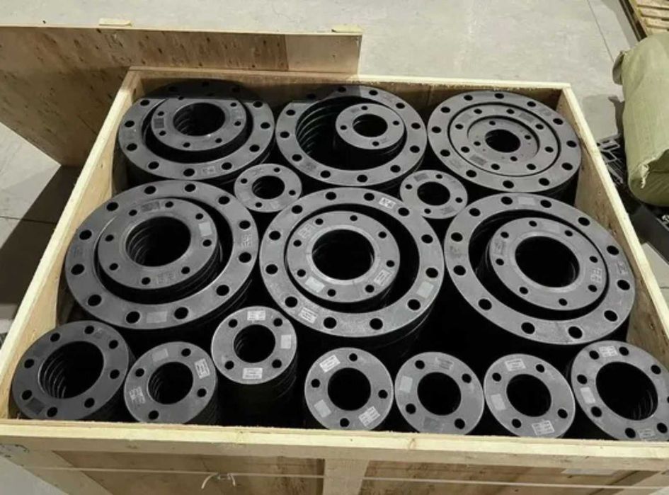 Фланцы стальные c ПП покрытием