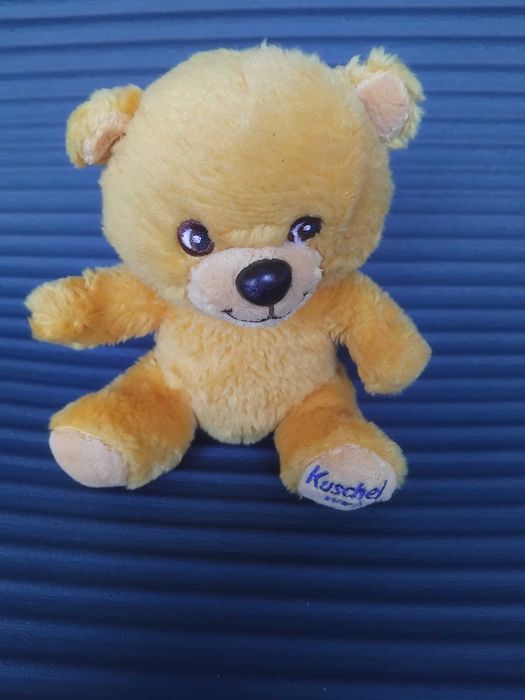 Плюшено жълто Меченце