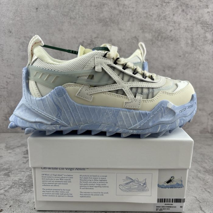 Adidasi // Off White Odsy 1000 Marble Blue \\ Premium / Full box