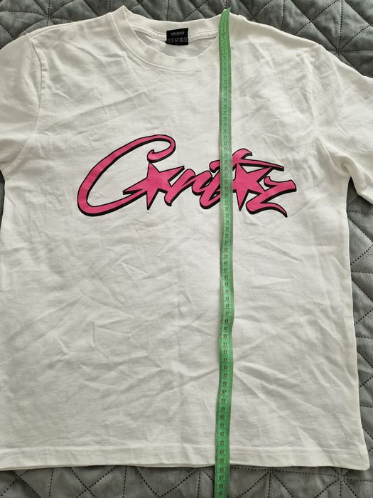 Tricou baieti cu imprimeu roz Corteiz
