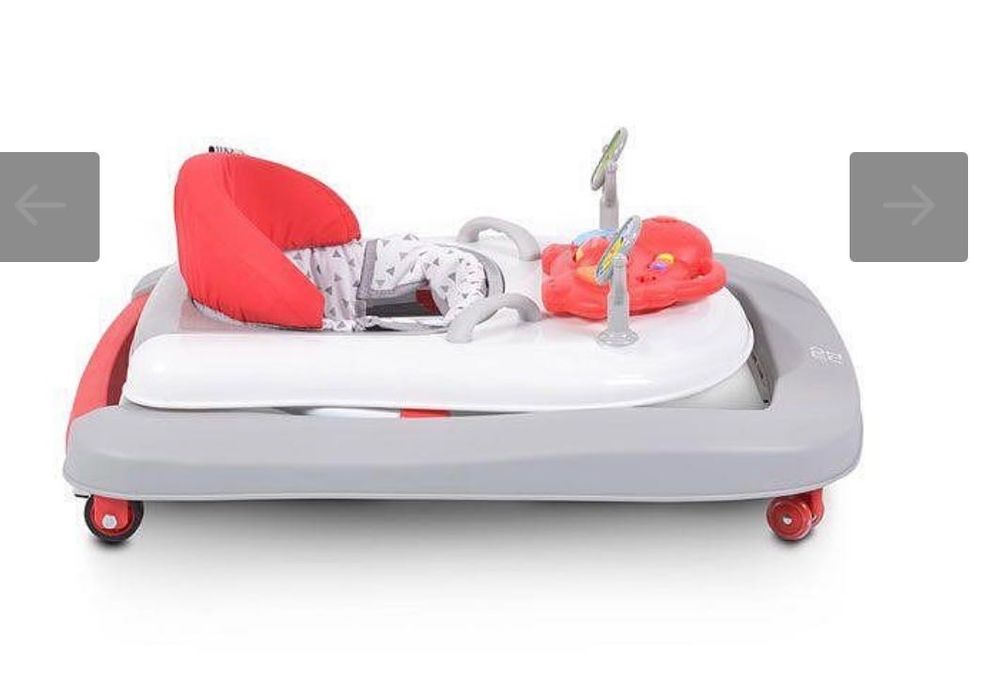 МОНИ Детска проходилка RAMBLE ЧЕРВЕН