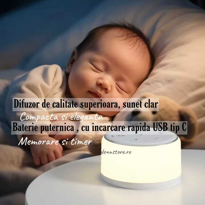 Lampa bebelusi cu sunete albe - Noua - sigilata