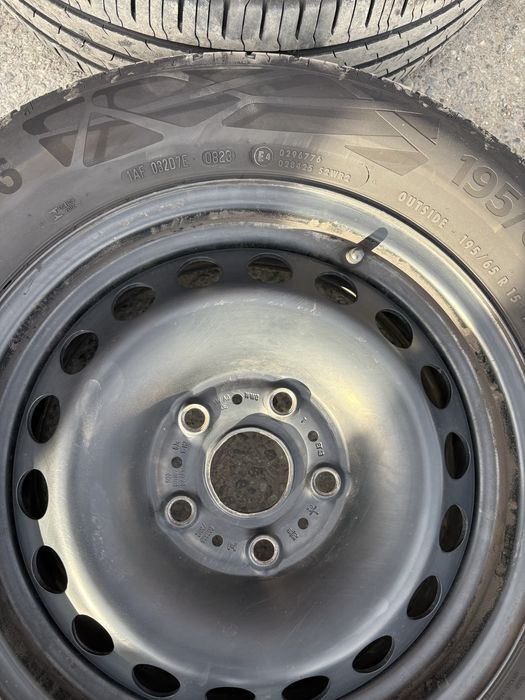 Roata rezerva janta volkswagen cu cauciuc 195/65/15