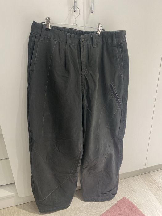 Брюки штаны джинсы оверсайз