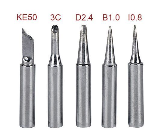 Поялник 80W с електронен терморегулатор 180-500 градуса + накрайници
