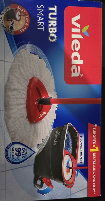 Набор для пола. Ведро с отжимом и Швабра.