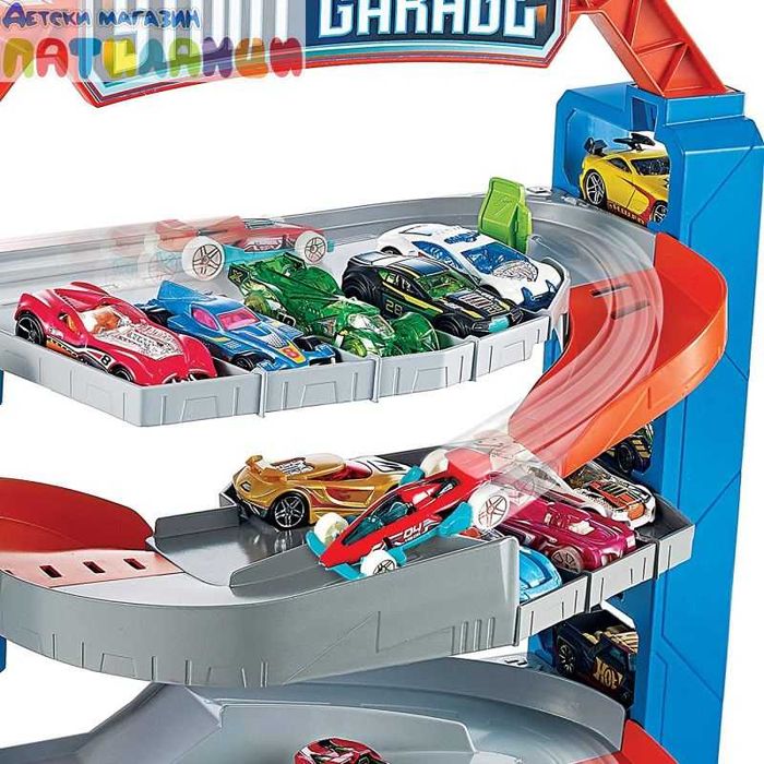 Stunt гараж Hot Wheels