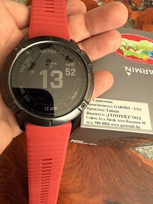 Garmin Fenix 6x Sapphire