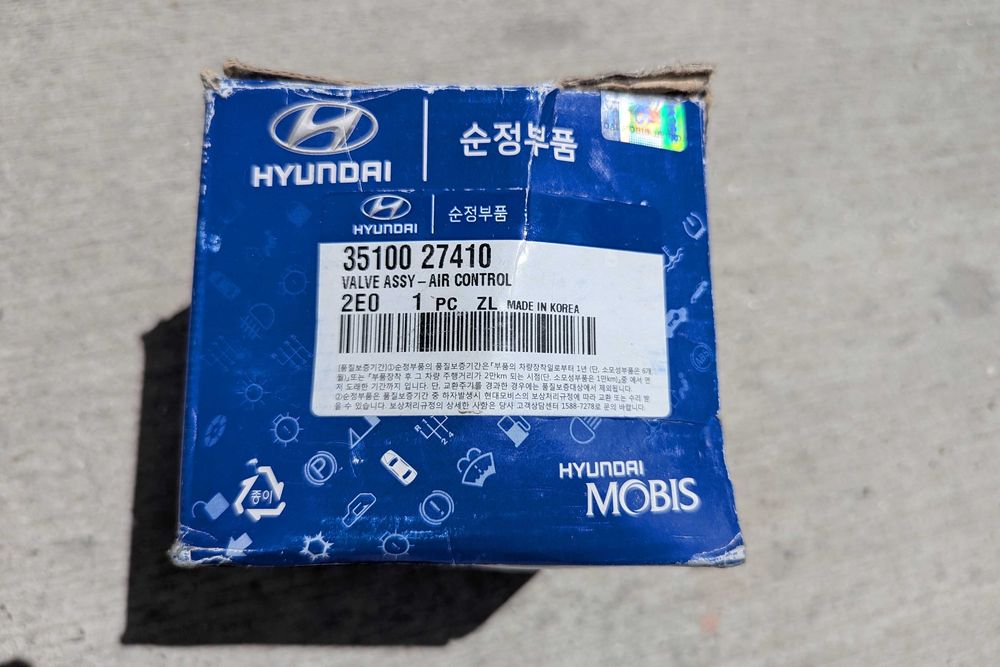 Оригинална дроселова клапа Hyundai/KIA OEM 3510027410