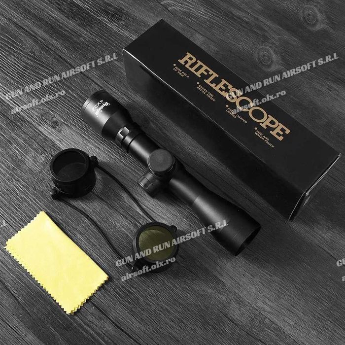 PUSCA [FULL METAL 6MM], Calitate Excepțională cu Arc Puternic - Noua