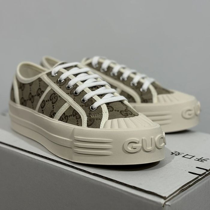 GG Tennis 1977 Platform - Beige GG (9712)