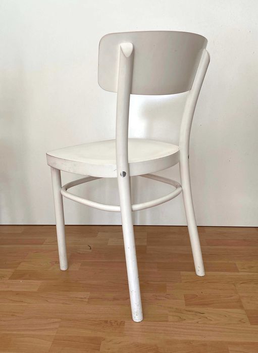 Scaune alb lemn IKEA- 12x bucati, stare foarte buna