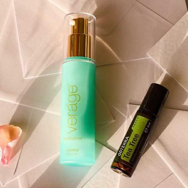 Doterra Bogo crema Verage 30ml + Tea Tree 10ml, reducere de la 280 lei