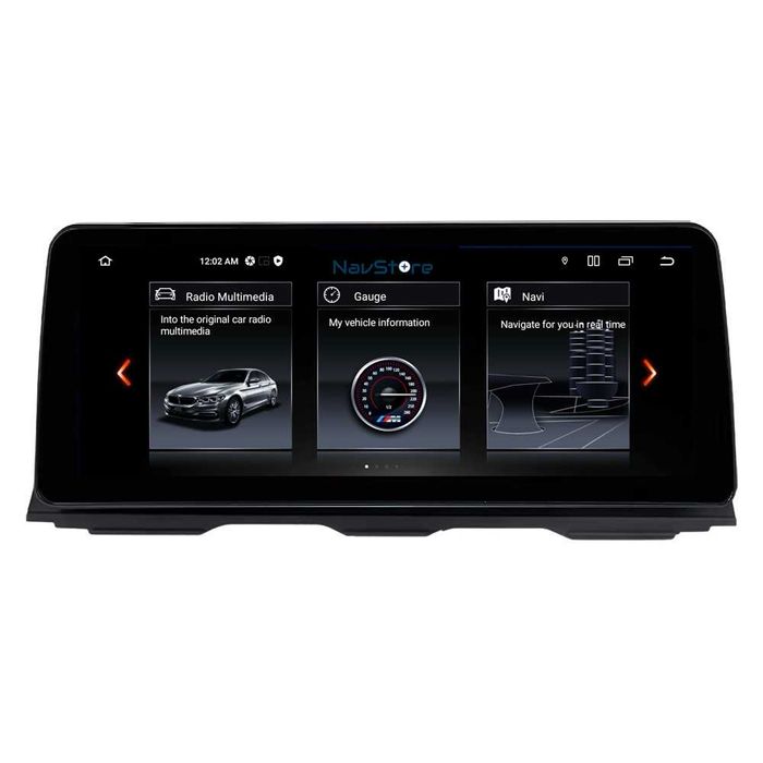 Navigatie Android Dedicata BMW Seria 5 F10/F11 (2011-2017) 12.3 Inch