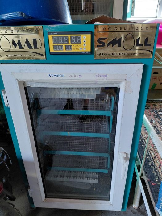Продам инкубатор срочно 352 яйца номад балапан