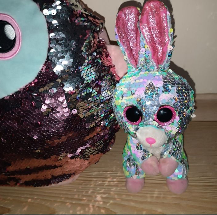 Лот плюшени с пайети,  общо 7 лв