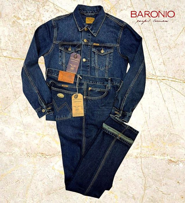 Мужской Джинсовый комплект 
              MONTANA 
Размеры: M L XL XXL