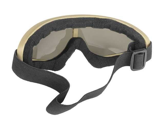Ochelari Tactici Protectie Airsoft PJ V2 TAN Lentile Policarbonat Inchis
