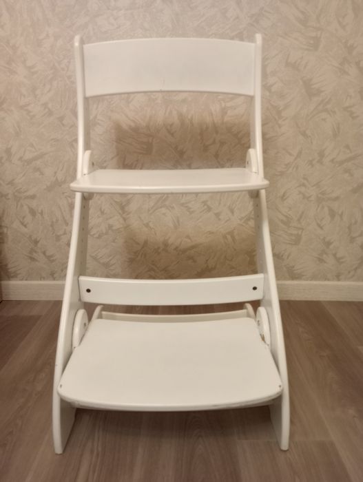 Растущий стул Кузя белый