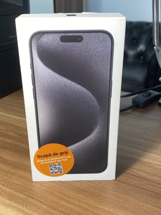 iPhone 15 Pro Max • 1 TB • Black Titanium