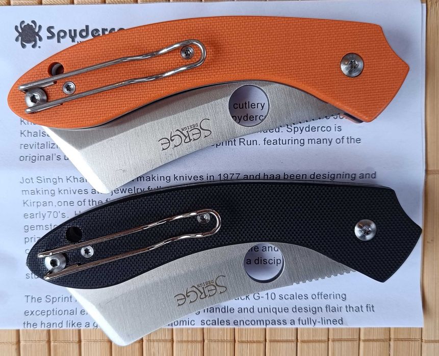 Сгъваем нож Spyderco Roc Cleaver