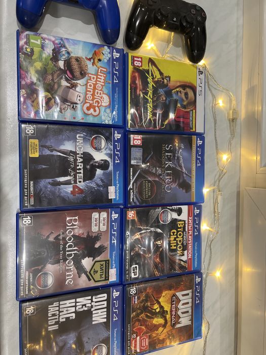 PS5, 20 игр, 3 джойстика