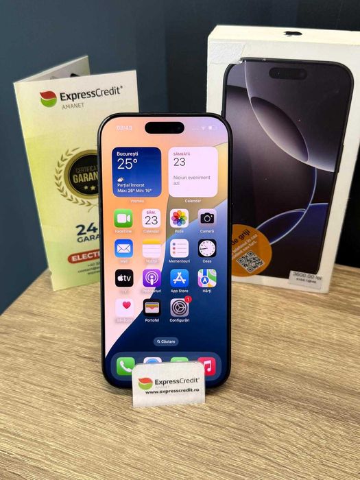 (AG51) Apple iPhone 16 Pro b4154 - Garantie 2 ani!