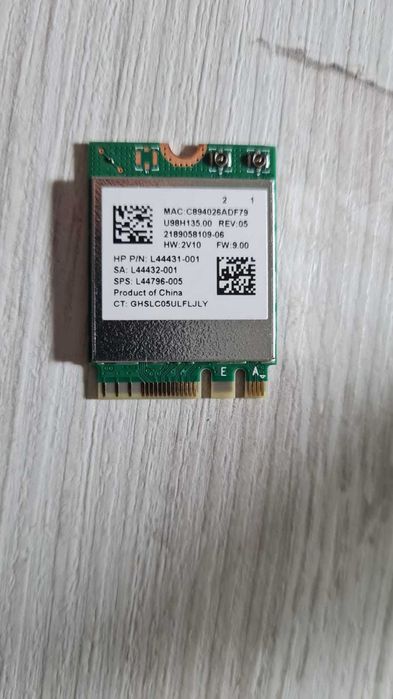 placa HP Realtek 802.11ac WIFI Wireless